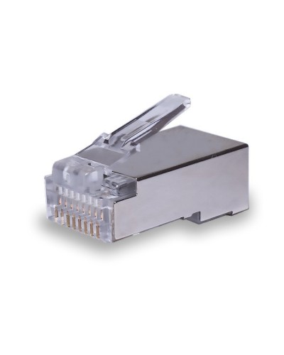 Коннекторы 8P8C FTP Cat.5e (RJ-45) (100шт) (10-0231). Разъем RJ-45. SUPRLAN в Златоусте