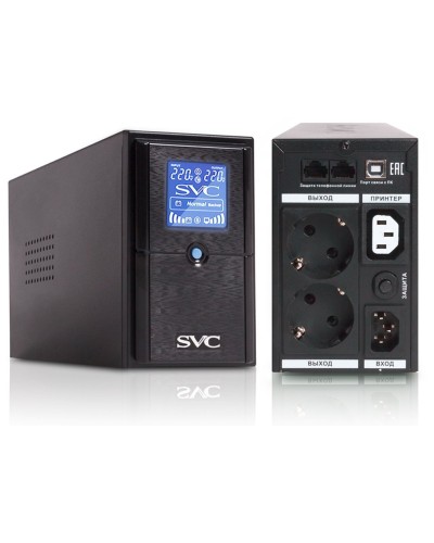 SVC V-650-L-LCD. Источник бесперебойного питания. SVC в Златоусте