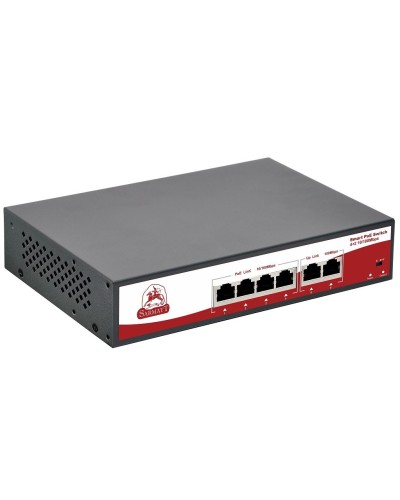 SR-PS0420FBL. Коммутатор с питанием по PoE. SarmatT в Златоусте