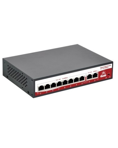 SR-PS0820FBL. Коммутатор с питанием по PoE. SarmatT в Златоусте
