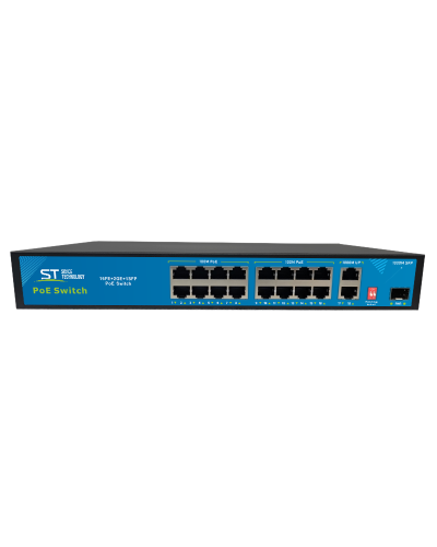ST-S165POE PRO (версия 2). Сетевой PoE коммутатор. Space Technology в Златоусте