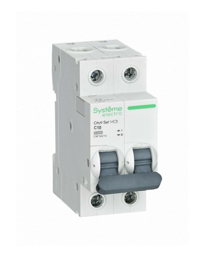 City9 Set 2P 10А 4.5kA С (C9F34210). Автоматический выключатель. Systeme Electric в Златоусте