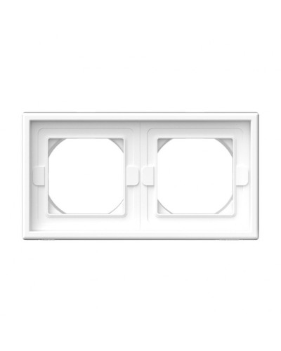 ArtGallery Aqua рамка 2-местная, IP44, белый (GAL440102). Рамка. Systeme Electric в Златоусте