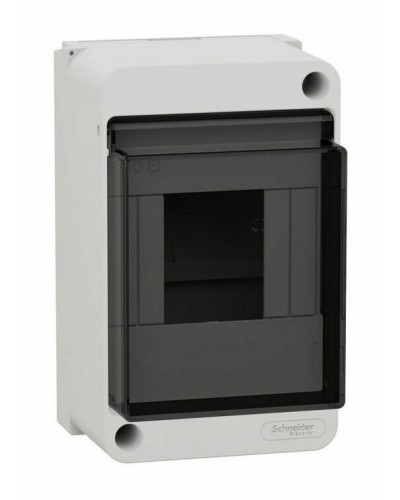 City9 Box 4 модуля навесной с прозрачной дверцей (EZ9EAB104). Щиток модульный. Systeme Electric в Златоусте