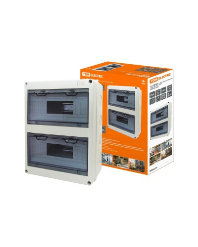 ЩРН-П-24 модулей навесной пластик IP65 (SQ0908-0006). Бокс. TDM ЕLECTRIC в Златоусте