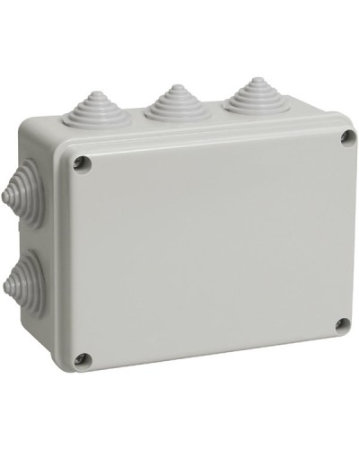 Коробка ОП 150х110х70мм, крышка, IP44, 10 гермовводов (SQ1401-1241). Распаячная коробка. TDM ЕLECTRIC в Златоусте
