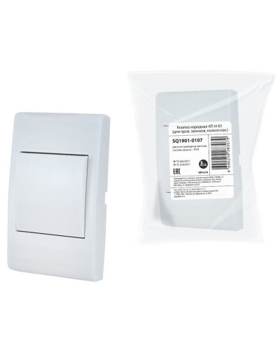 КП-Н-01 (SQ1901-0107). Кнопка для проводных звонков. TDM ЕLECTRIC в Златоусте