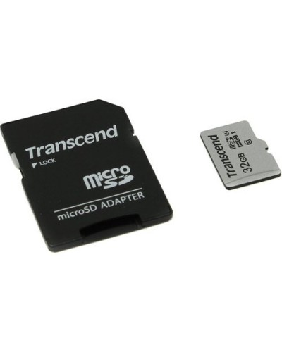 TS32GUSD300S-A. Карта памяти microSDXC, 32 ГБ, Class 10. TRANSCEND в Златоусте