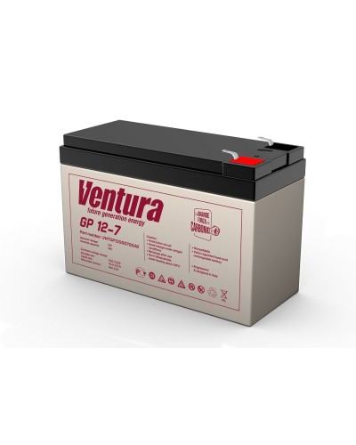 Ventura GP 12-7. Аккумулятор герметичный свинцово-кислотный. Ventura в Златоусте