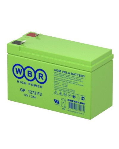 WBR GP1272 F2 (12V28W). Аккумулятор герметичный свинцово-кислотный. WBR в Златоусте
