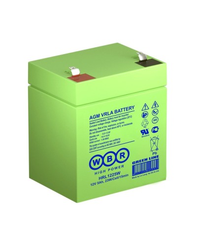 WBR HRL1225W. Аккумулятор герметичный свинцово-кислотный. WBR в Златоусте
