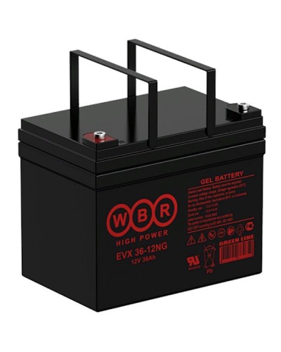 WBR EVX36-12G. Аккумулятор герметичный свинцово-кислотный. WBR в Златоусте