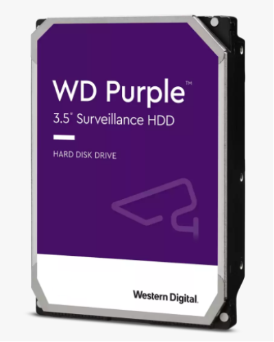 HDD 1000 GB (1 TB) SATA-III Purple (WD10PURZ). Жесткий диск (HDD) для видеонаблюдения. Western Digital в Златоусте