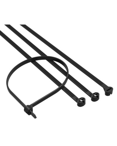 Хомут 4,8x300 P6.6, черный (100шт) (21317SR): Хомут с двойным замком в Златоусте