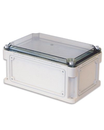 Корпус RAM box 400х200х146, высота крышки 21 мм, IP67 (542211). Корпус с фланцами и прозрачной крышкой, без монтажной платы. ДКС в Златоусте
