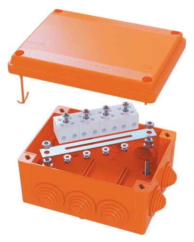 Коробка FS 100х100х50 6P (FSB10604): Коробка ответвительная огнестойкая из термопласта в Златоусте