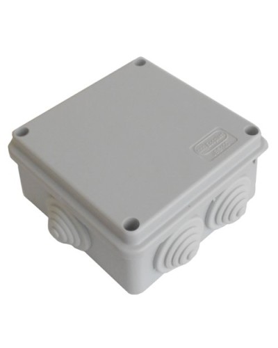 Коробка JBS100 100х100х55, 6 вых., 4P (0,15...2,5мм²) серая (43047HF-GR). Коробка монтажная, огнестойкая, без галогена. Экопласт в Златоусте