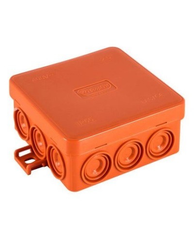 Коробка JBL085 85х85х38, 12 вых., 2P (0,15...2,5мм²) (43055HF): Коробка монтажная, огнестойкая, без галогена в Златоусте
