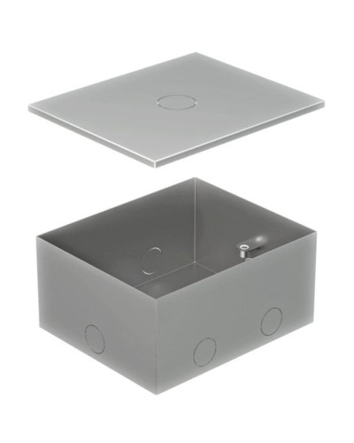 Коробка металлическая с крышкой для заливки в пол BOX/4 (70141): Коробка металлическая с крышкой для заливки в пол 159,6х133,6х75 мм, для люков 70040 в Златоусте