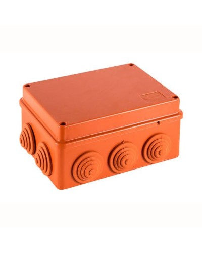 Коробка JBS150 150х110х70, 10 вых., 10P (0,15...2,5мм²) (43089HF). Коробка монтажная, огнестойкая, без галогена. Экопласт в Златоусте