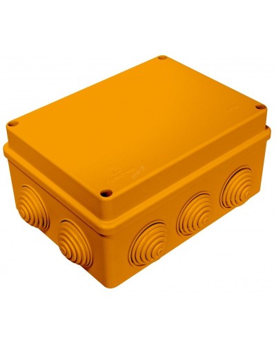 Коробка JBS150 150х110х70, 10 вых., 3P (0,15…2,5мм²) (43009HF): Коробка монтажная, огнестойкая, без галогена в Златоусте