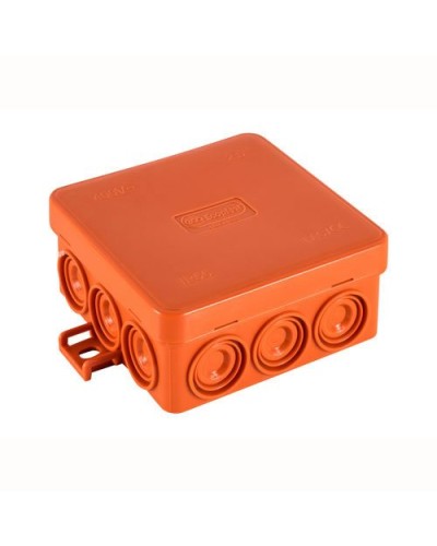 Коробка JBL085 85х85х38, 12 вых., 5P (0,15...4мм²) (43565HF). Коробка монтажная, огнестойкая, без галогена. Экопласт в Златоусте