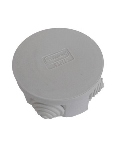 Коробка 3001 D70x36, 4 вых, IP55, серая (44001). Коробка монтажная. Экопласт в Златоусте