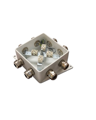 КМ-О (8к)-IP66-120х120, два ввода: Коробка монтажная огнестойкая в Златоусте
