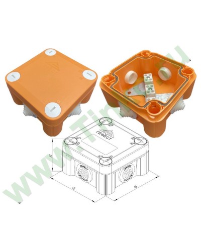 КМ-О-1010(П)(8к)-IP55: Коробка монтажная огнестойкая в Златоусте