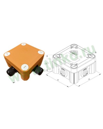 КМ-О-1010(П)(8к)-IP66(П6-12): Коробка монтажная огнестойкая в Златоусте