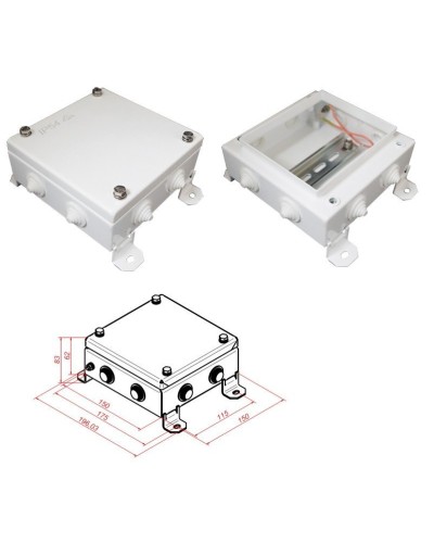 КМ IP55-1515. Коробка монтажная электротехническая. Гефест в Златоусте