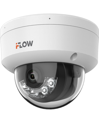 F-IC-2422C2MS(4мм). Бюджетная IP-видеокамера купольная. i-FLOW в Златоусте