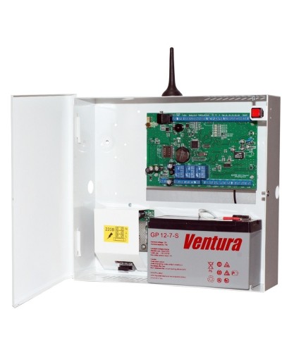 S632-2GSM-BK25-W (S632-2GSM-BK), Бокс-комплект под 7Ач, белый. Устройство оконечное объектовое приемно-контрольное c GSM коммуникатором. Проксима в Златоусте