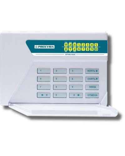 W500BL Optima. Объектовый прибор с встроенными GSM, РПП БРИЗ и Ладога-РК и проводными шлейфами. Проксима в Златоусте