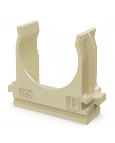 Крепёж-клипса для труб АБС-пластик сосна D25 (100 шт) (PR13.0050). Крепление для труб ПВХ. Промрукав в Златоусте
