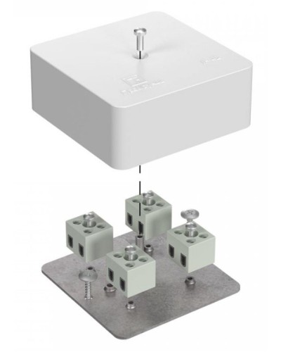 Коробка огнестойкая 75х75х30 (40-0450-FR1.5-8). Коробка огнестойкая для открытой установки. Промрукав в Златоусте
