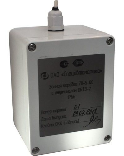 ZB-5-QC с DRTB-2 исп.01. Монтажная зонная коробка. Спецавтоматика, Москва в Златоусте