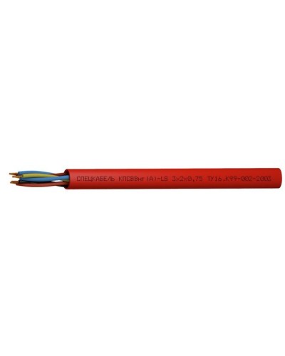 КПСВВнг(А)-LS 4х2х2,5 (Спецкабель). Кабель симметричный для систем сигнализации и управления, групповой прокладки, с пониженным дымо- и газовыделением. Спецкабель в Златоусте