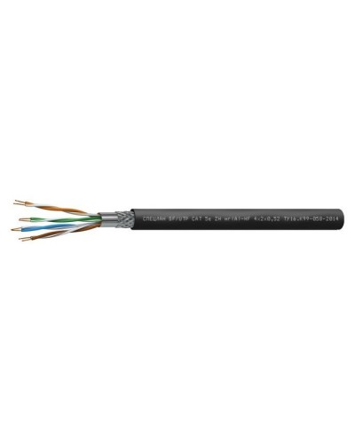 СПЕЦЛАН SF/UTP Cat 5e ZH нг(А)-HF 4х2х0,52. Кабель «витая пара» (LAN) для структурированных систем связи. Спецкабель в Златоусте
