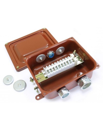 ККМА-10 У2 IP54 (zeta30372). Коробка клеммная металлическая с муфтами АТК для трубной электропроводки. ЗЭТА в Златоусте