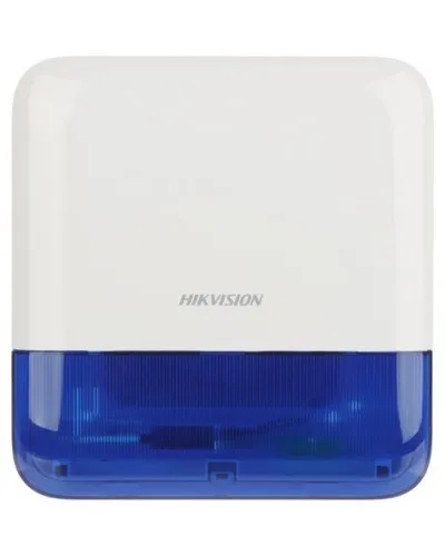 DS-PS1-E-WE Blue Indicator. Оповещатель свето-звуковой радиоканальный уличный. AX PRO Hikvision в Златоусте