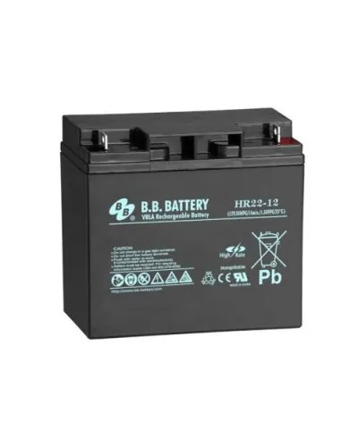 B.B. Battery HR 22-12. Аккумулятор герметичный свинцово-кислотный. B.B. Battery в Златоусте