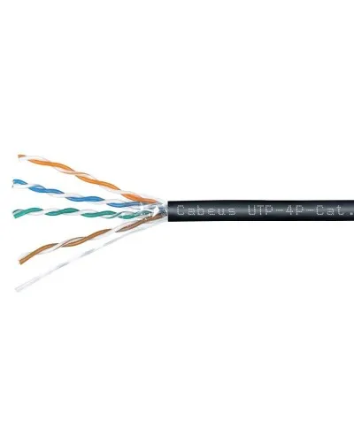UTP-4P-Cat.6-SOLID-OUT-LSZH-UV (9641c). Кабель «витая пара» (LAN) для структурированных систем связи. CABEUS в Златоусте