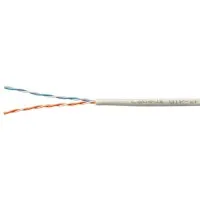 UTP-2P-Cat.5e-SOLID-LSZH-GY-100 (11063c-5). Кабель «витая пара» (LAN) для структурированных систем связи. CABEUS