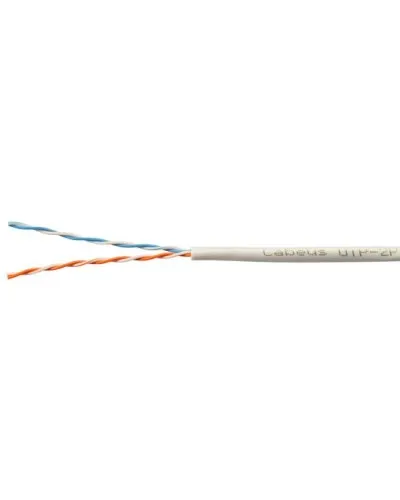 UTP-2P-Cat.5e-SOLID-LSZH-GY-500 (11213c). Кабель «витая пара» (LAN) для структурированных систем связи. CABEUS в Златоусте