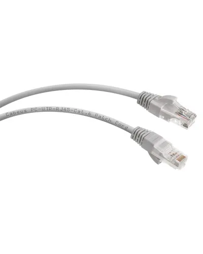 PC-UTP-RJ45-Cat.6-2m (7268c), серый. Патч-корд медный. CABEUS в Златоусте