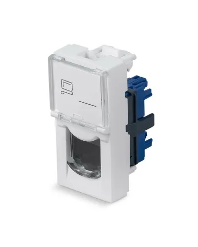 KJ-RJ45-Cat.6-180T-FP-L-22,5 (11840c): Вставка Keystone Jack RJ-45 в Златоусте