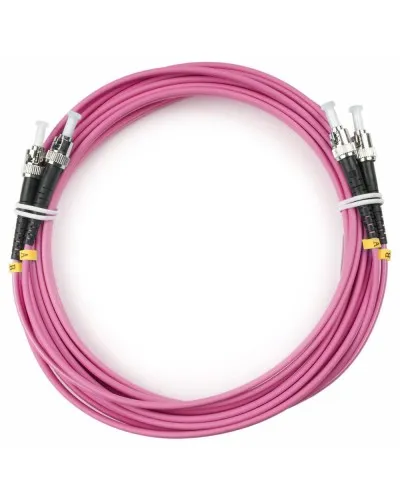FOP-50-OM4-ST-ST-15m (9097c). Патч-корд оптический. CABEUS в Златоусте