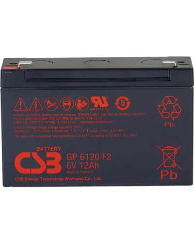 CSB GP 6120. Аккумулятор герметичный свинцово-кислотный. CSB в Златоусте