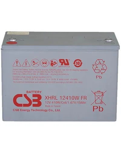 CSB XHRL 12410W FR. Аккумулятор герметичный свинцово-кислотный. CSB в Златоусте